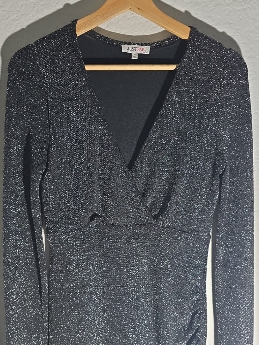 Shimmerry Long Sleeve Little Black Dress - Medium - Picture 3 of 7